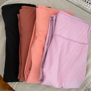 Assorted fabletics workout leggings